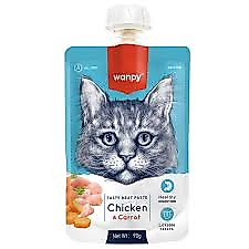 Wanpy Tasty Meat Paste Chicken & Carrot ( Tavuk & Havuç )