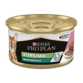 Proplan Kısır Kedi Maması Ton Balıklı ve Somonlu 85gr