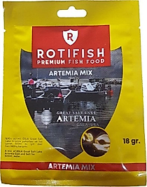 Rotifish Artemia Mix Kurutulmuş Canlı Balık Yemi 18 GR