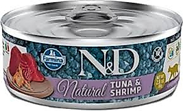 N&D Doğal Tuna & Karidesli 85gr